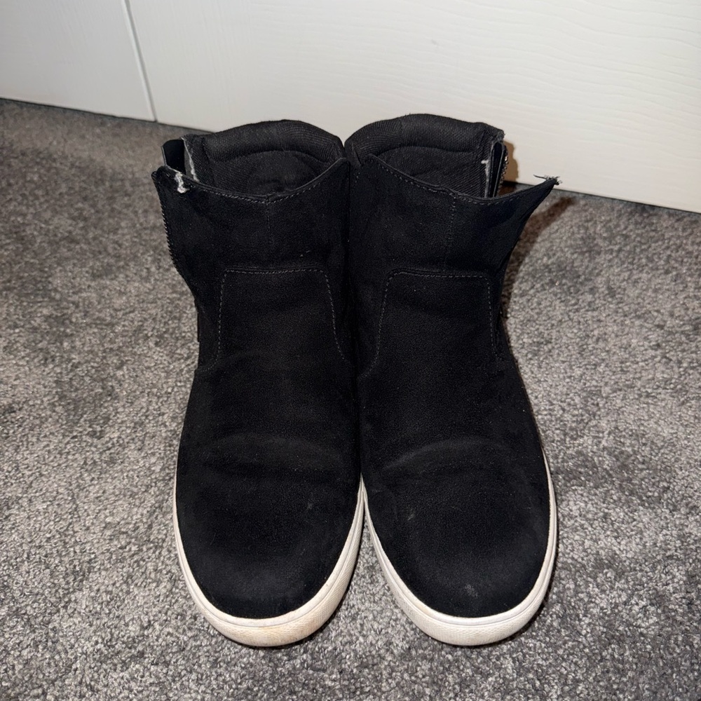 Izod Black Casual Ankle Boots